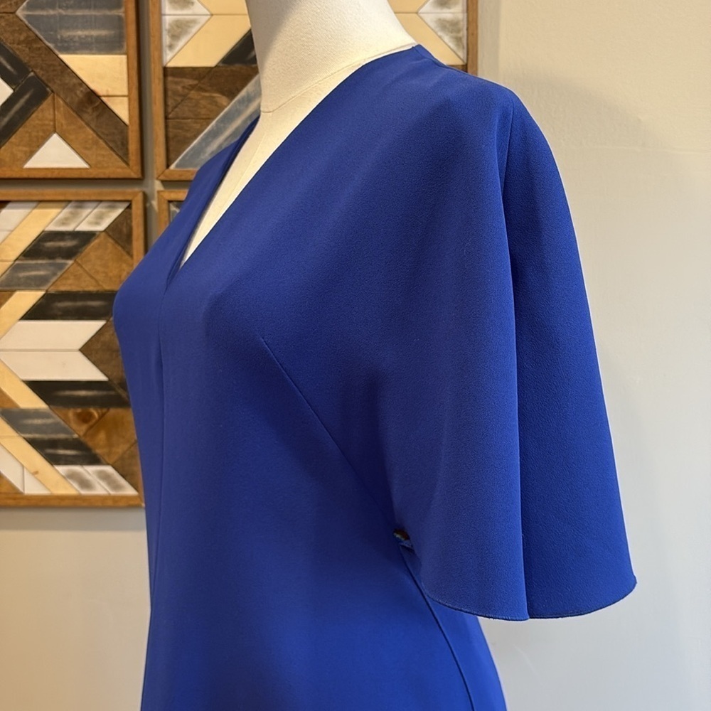 Ralph Lauren Purple Label Royal Blue Dress Spring 2018 Collection 6 EUC - Picture 6 of 13
